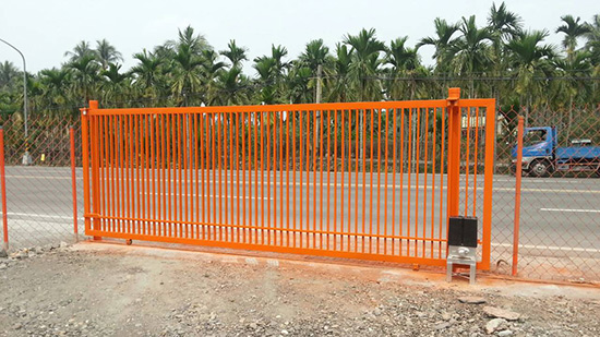 單軌電動門安裝