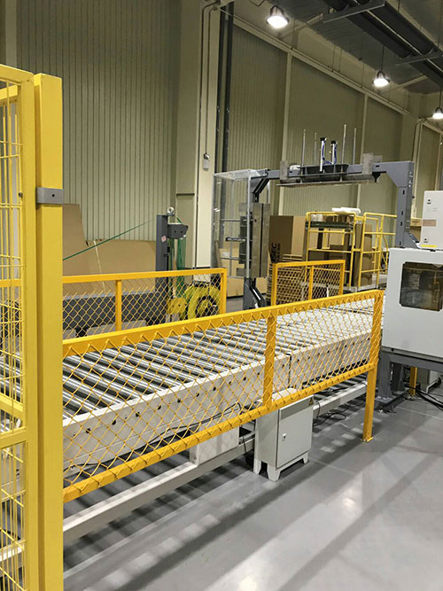 屏東太陽能板自動包裝生產線安全圍籬