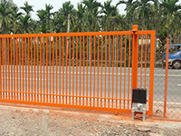 單軌電動門｜出入口控管與安全應用